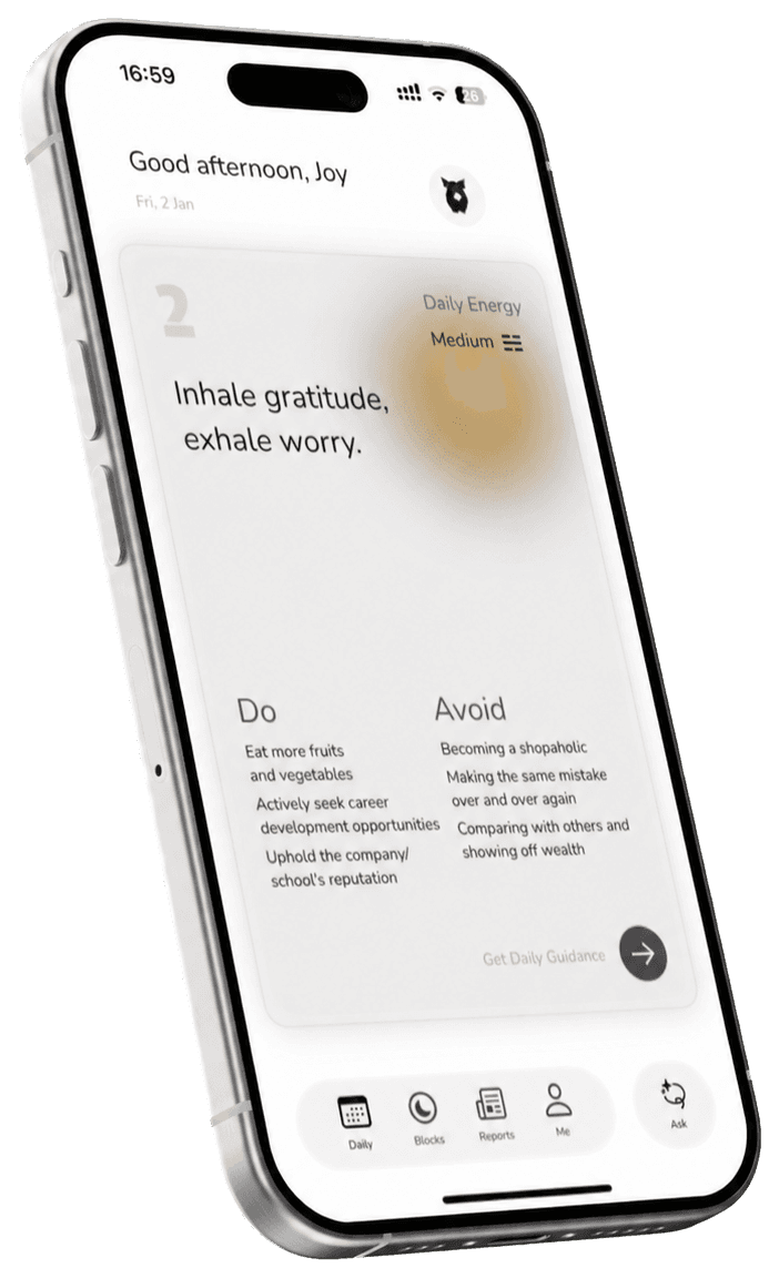 FateTell app home screen